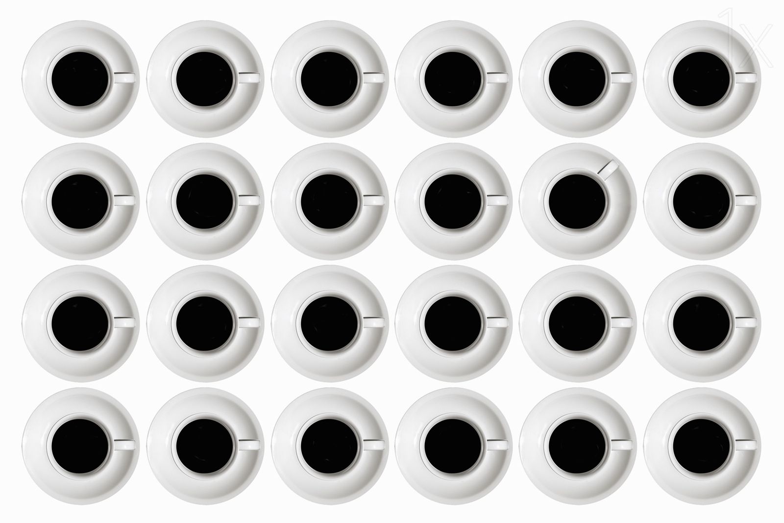 Plakat - Kaffekopper Mønster