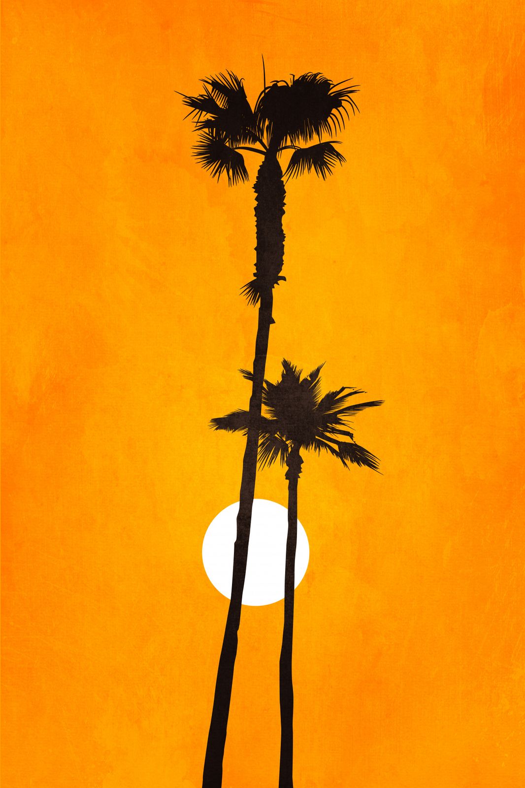 Plakat - Palm Silhouette