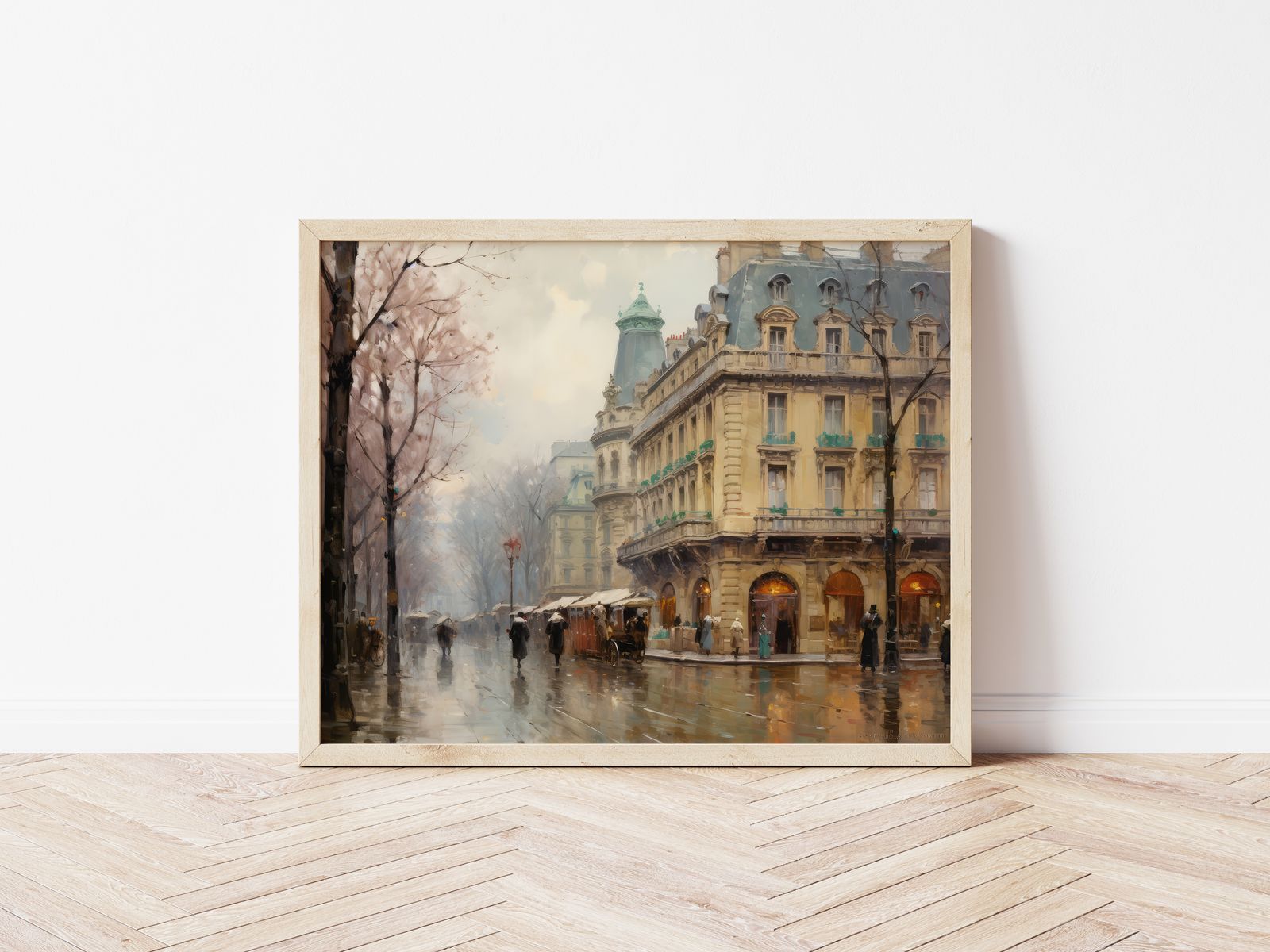 Plakat - Parisisk Gate Scene