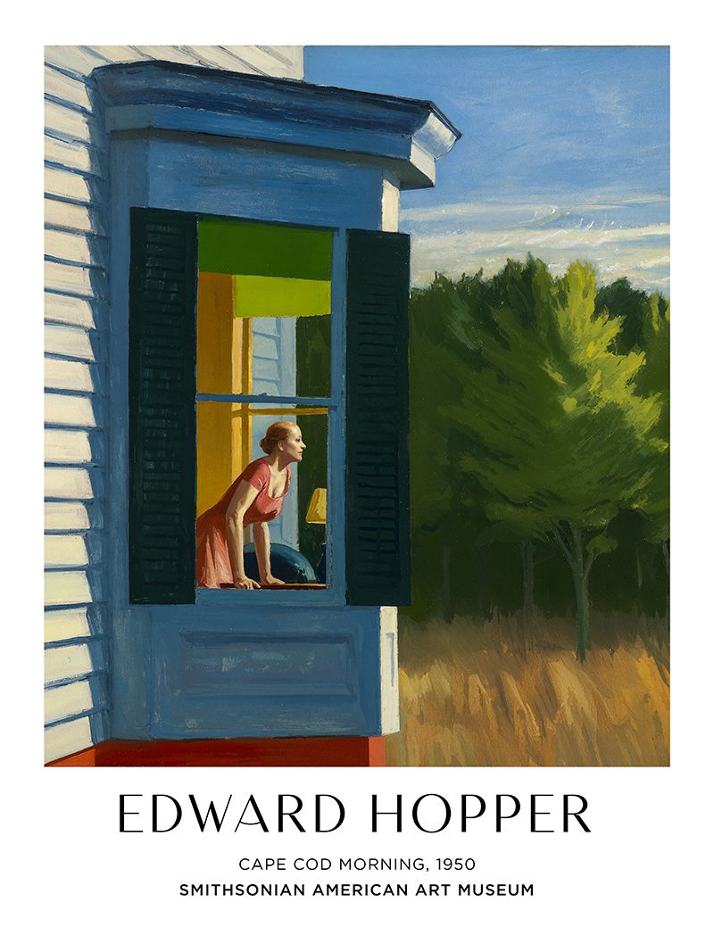 Plakat - Cape Cod Morning av Edward Hopper