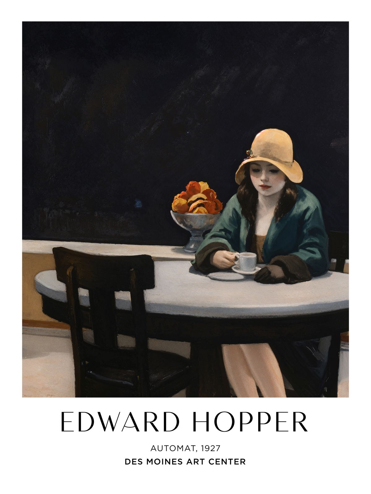 Plakat - Automat av Edward Hopper
