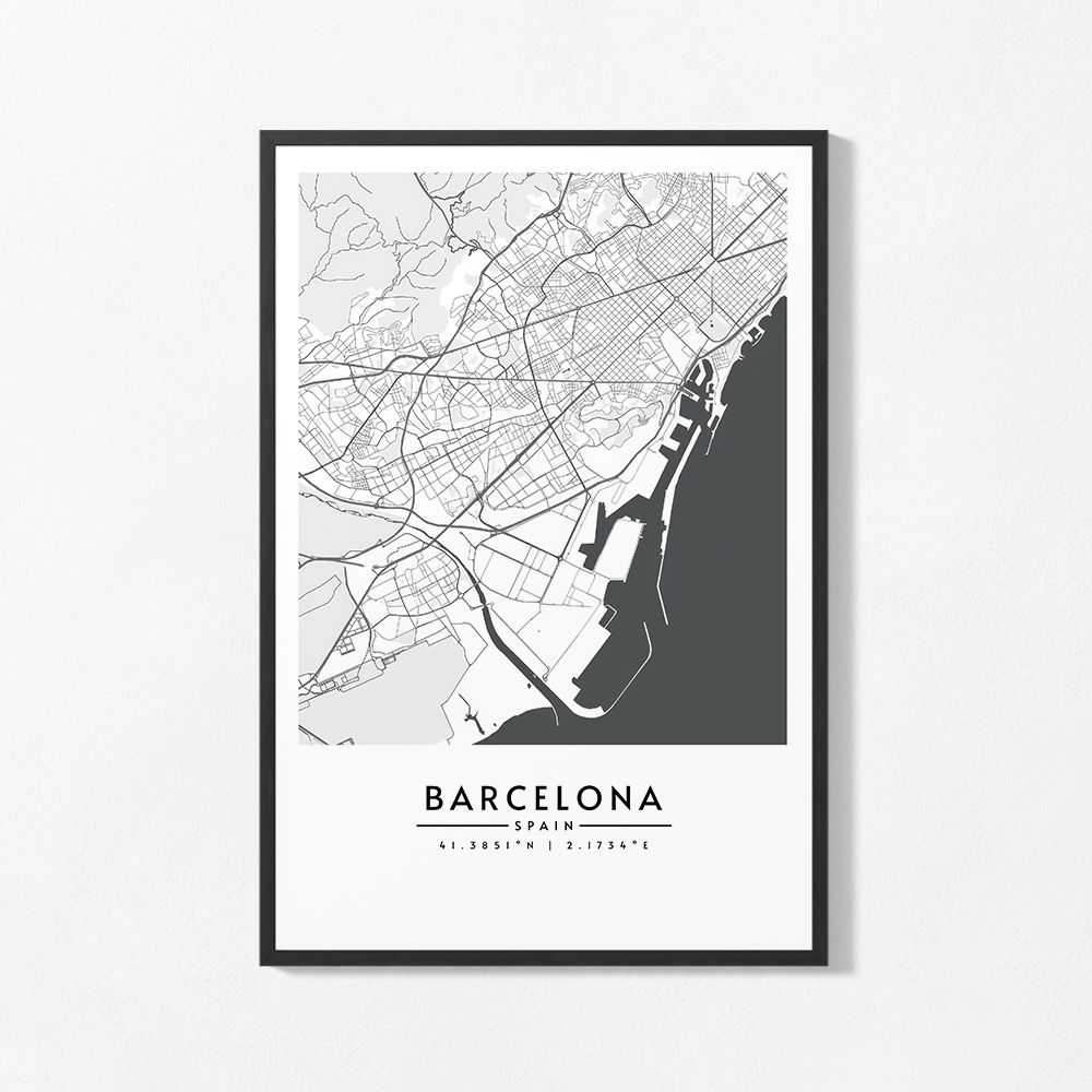 Plakat - Barcelona Kart