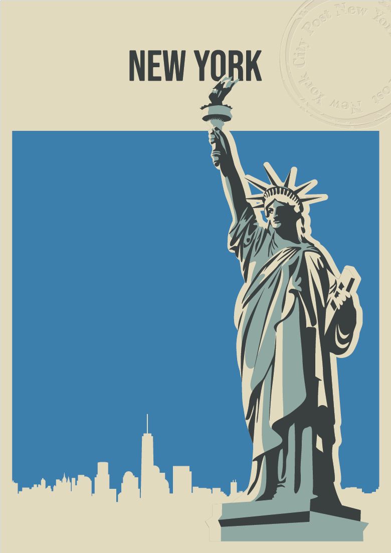 Frihetsgudinnen Plakat
