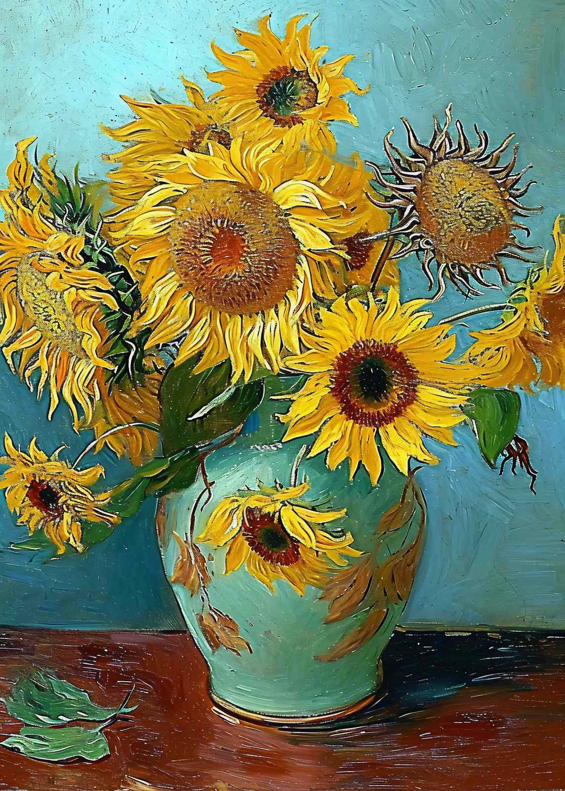 Plakat - Solsikker av Van Gogh