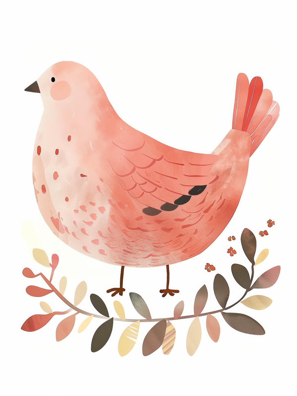 Plakat - Rosa Fugle Design
