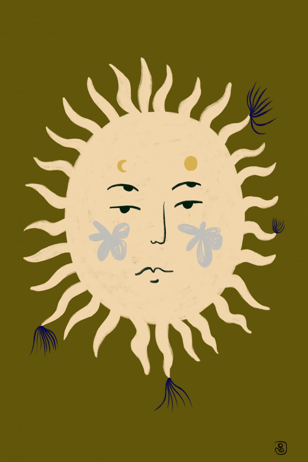Plakat - Solansikt kunst