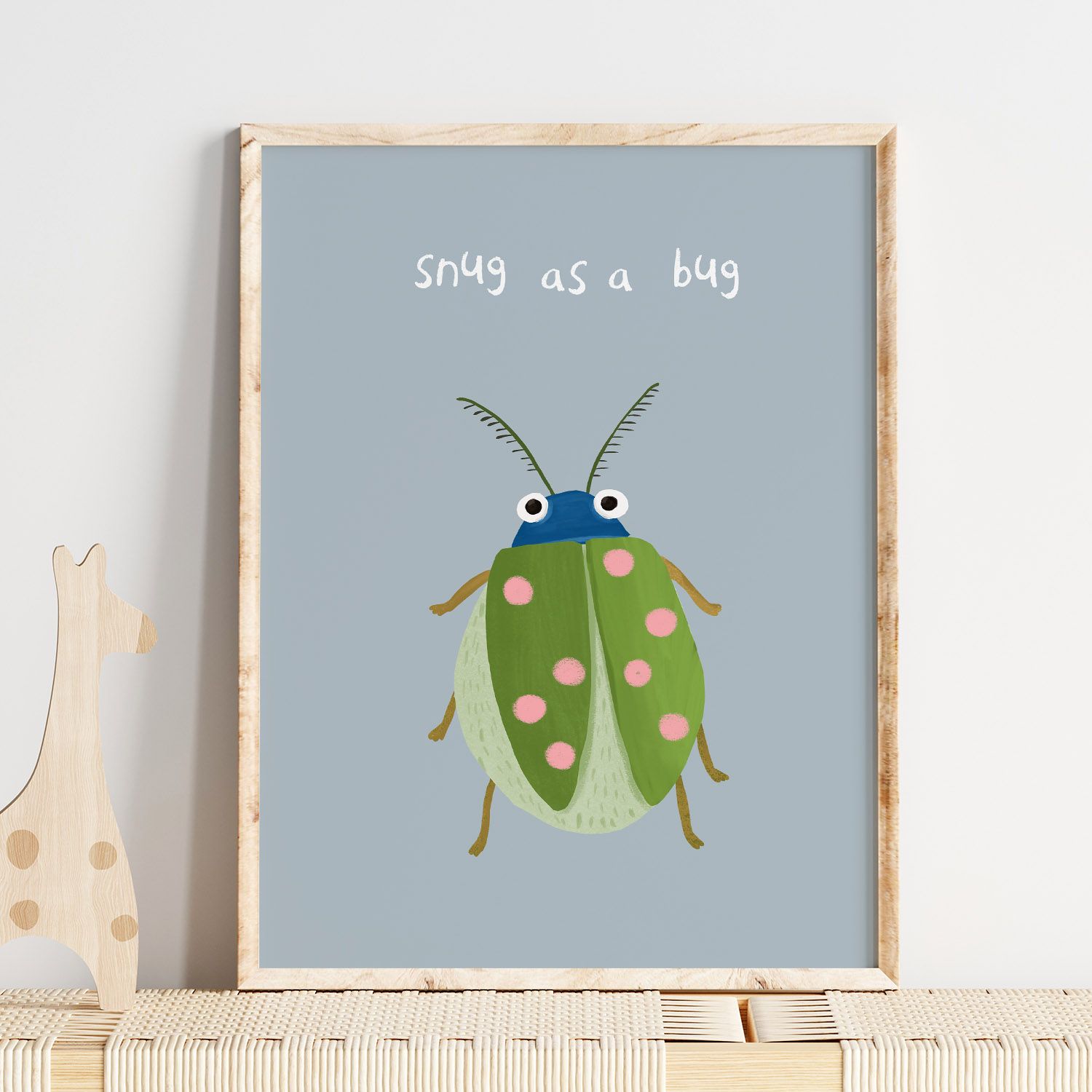 Plakat - Snug as a Bug