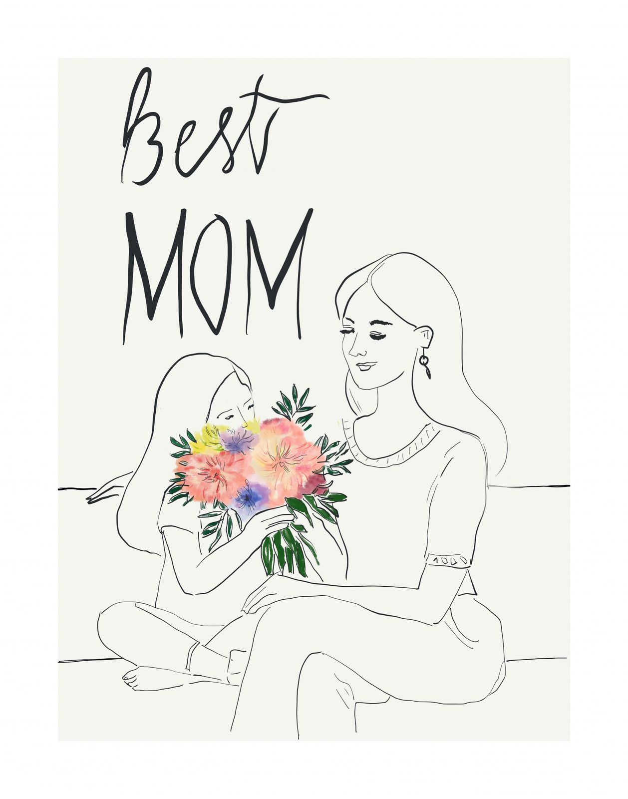 Plakat - Beste Mor