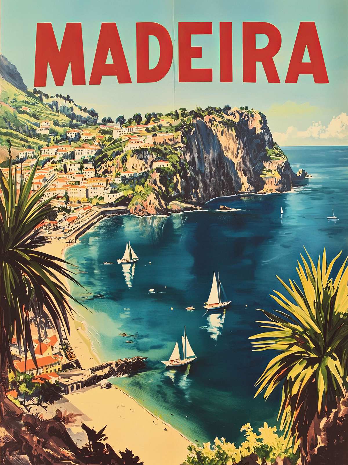 Plakat - Madeira Kystlinje