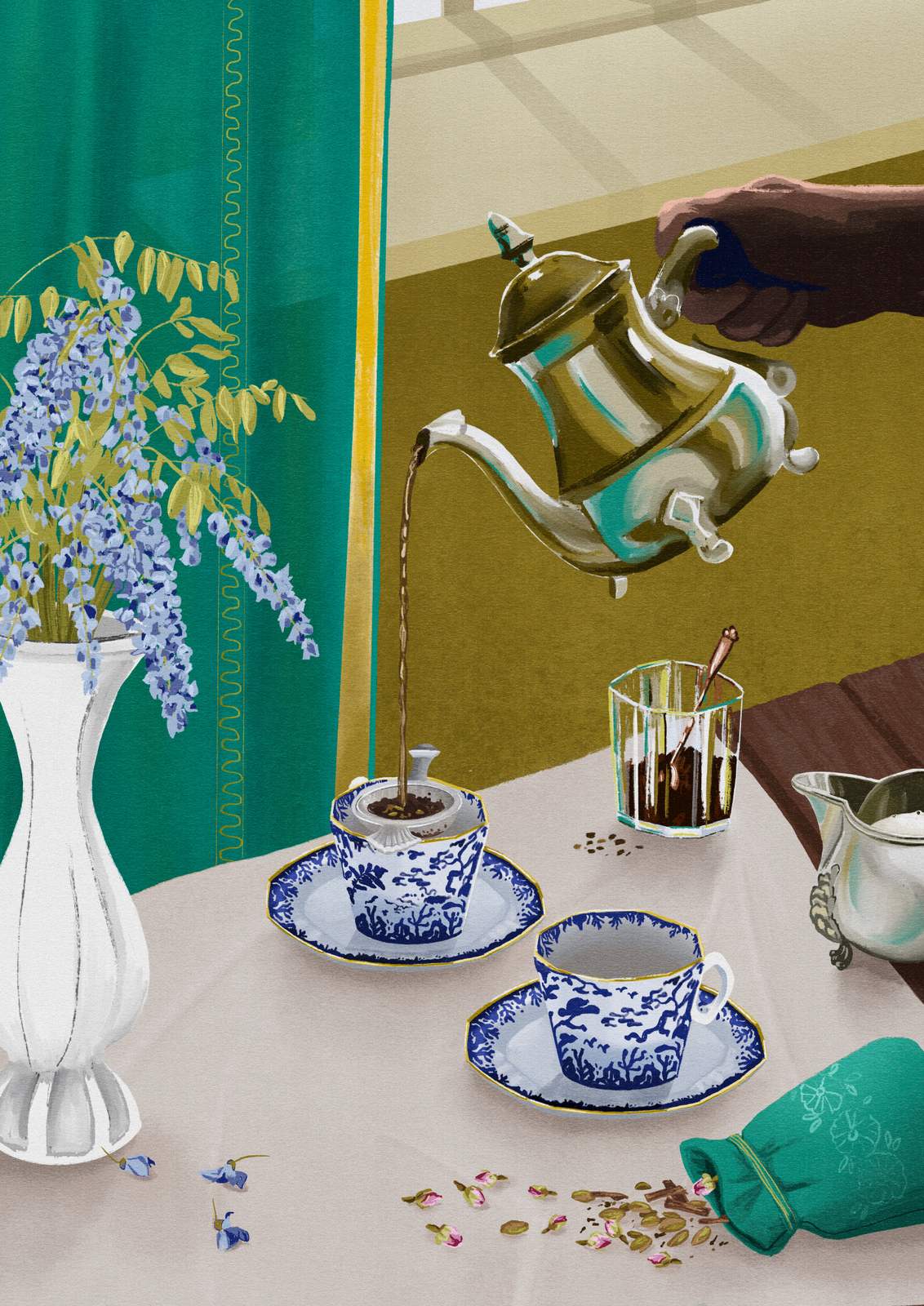 Plakat - Tea Time Kunstverk