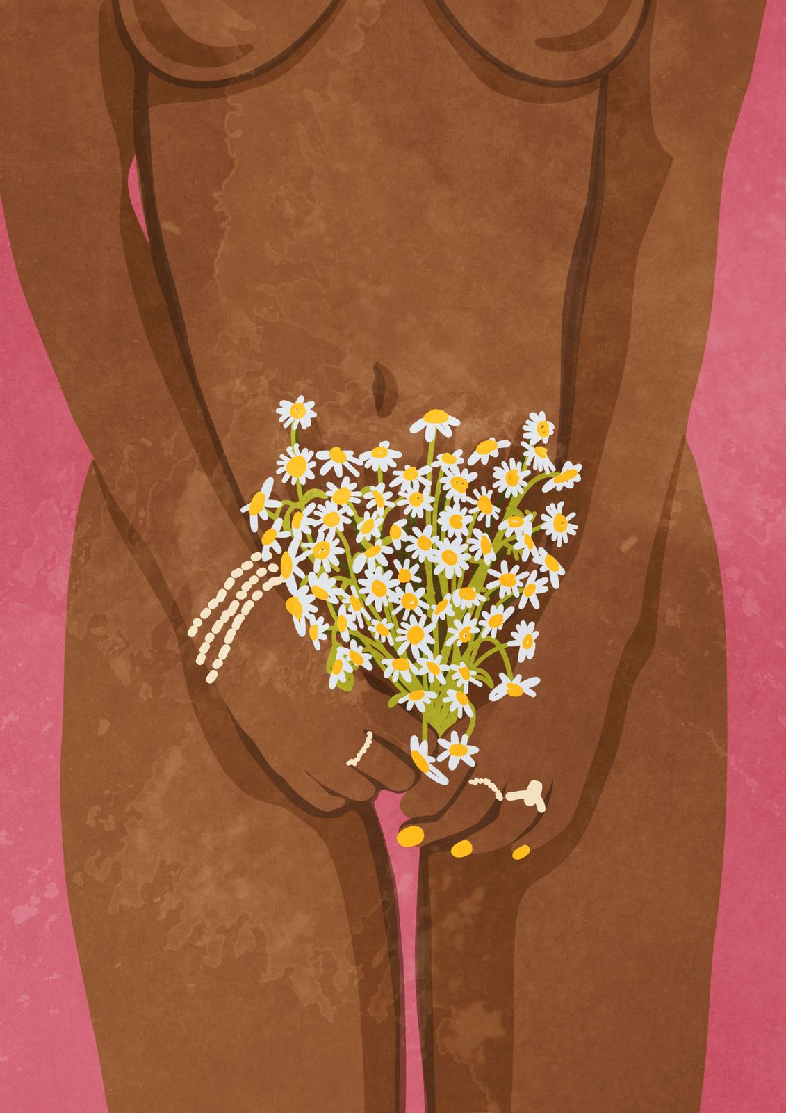 Plakat - Blomstrende Naken