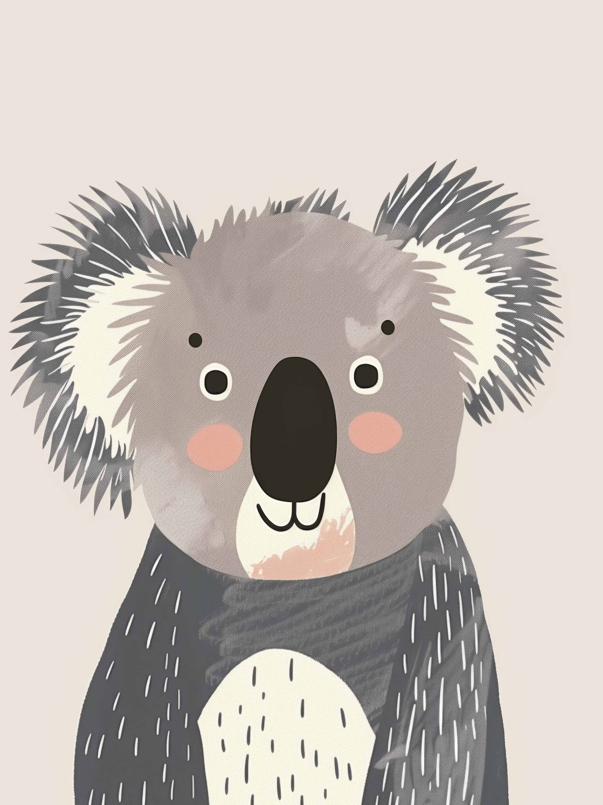 Plakat - Søt Koala Design