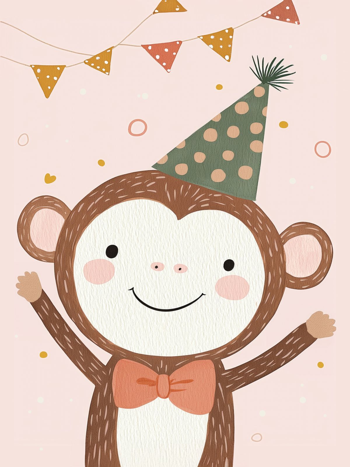 Plakat - Glad Ape