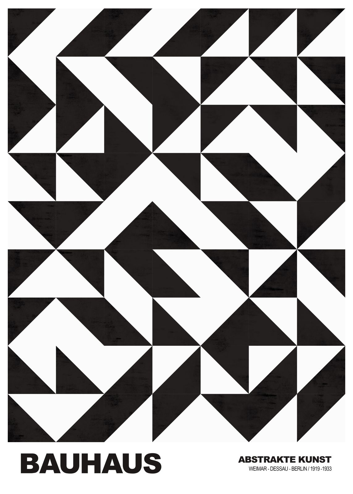 Plakat - Bauhaus Abstrakte Kunst
