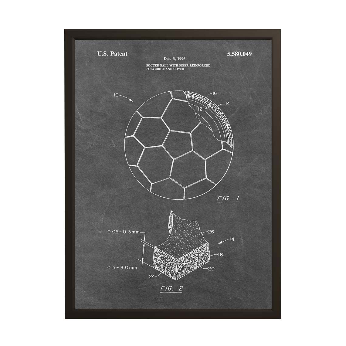 Patentskisse Plakat - Fotball