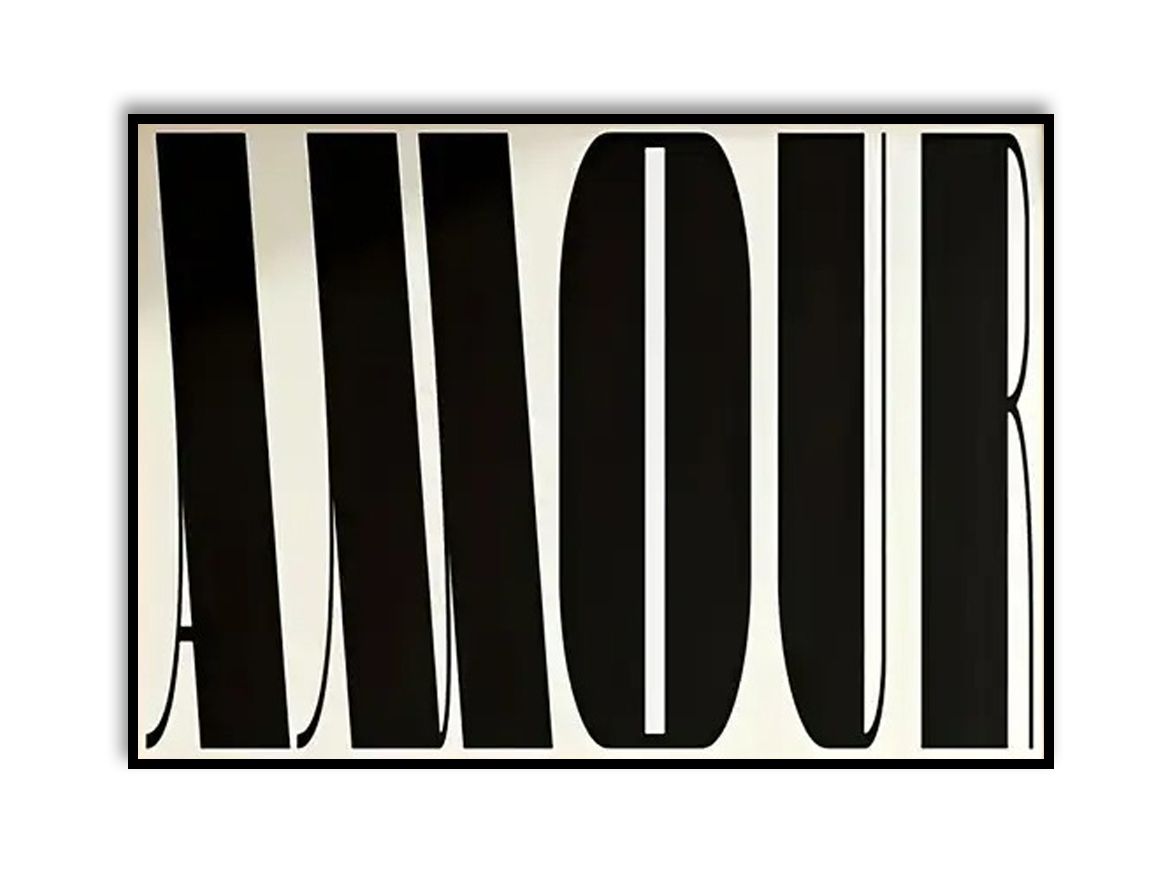 Plakat - Amour