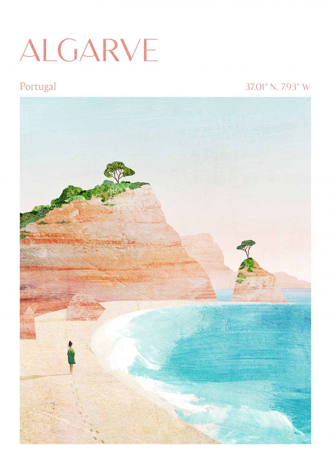 Plakat - Algarve Portugal