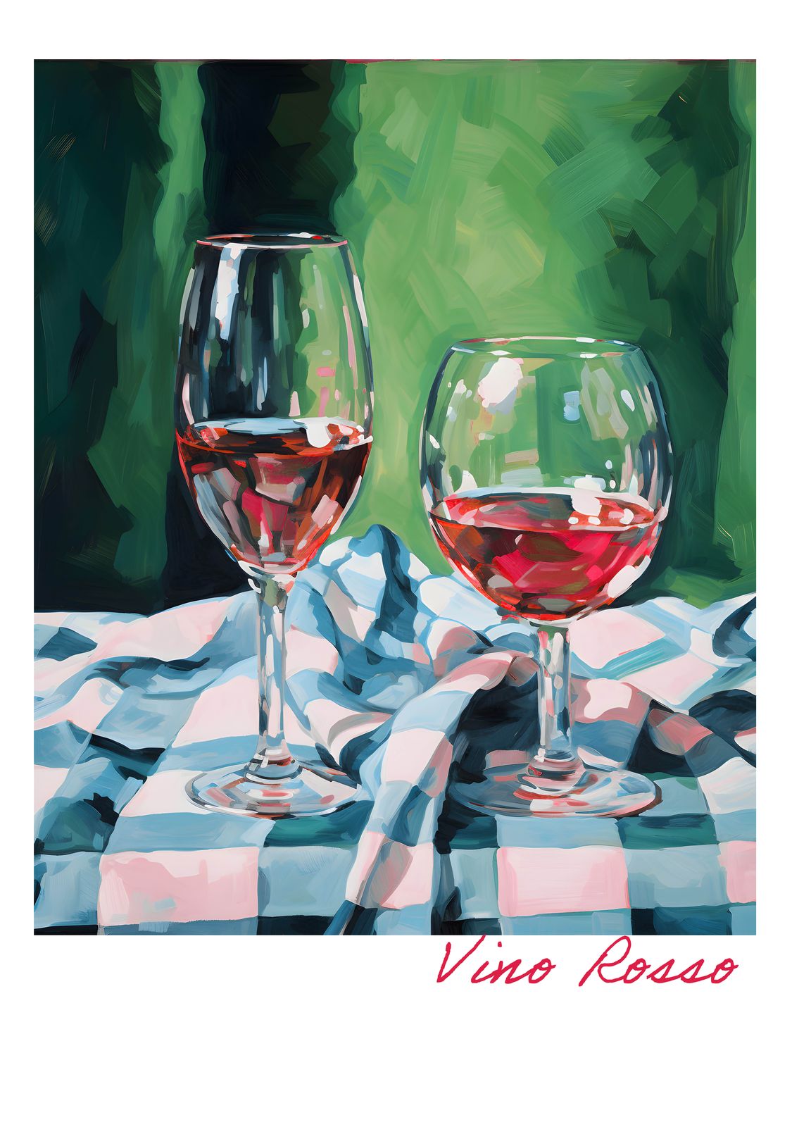 Plakat - Vino Rosso