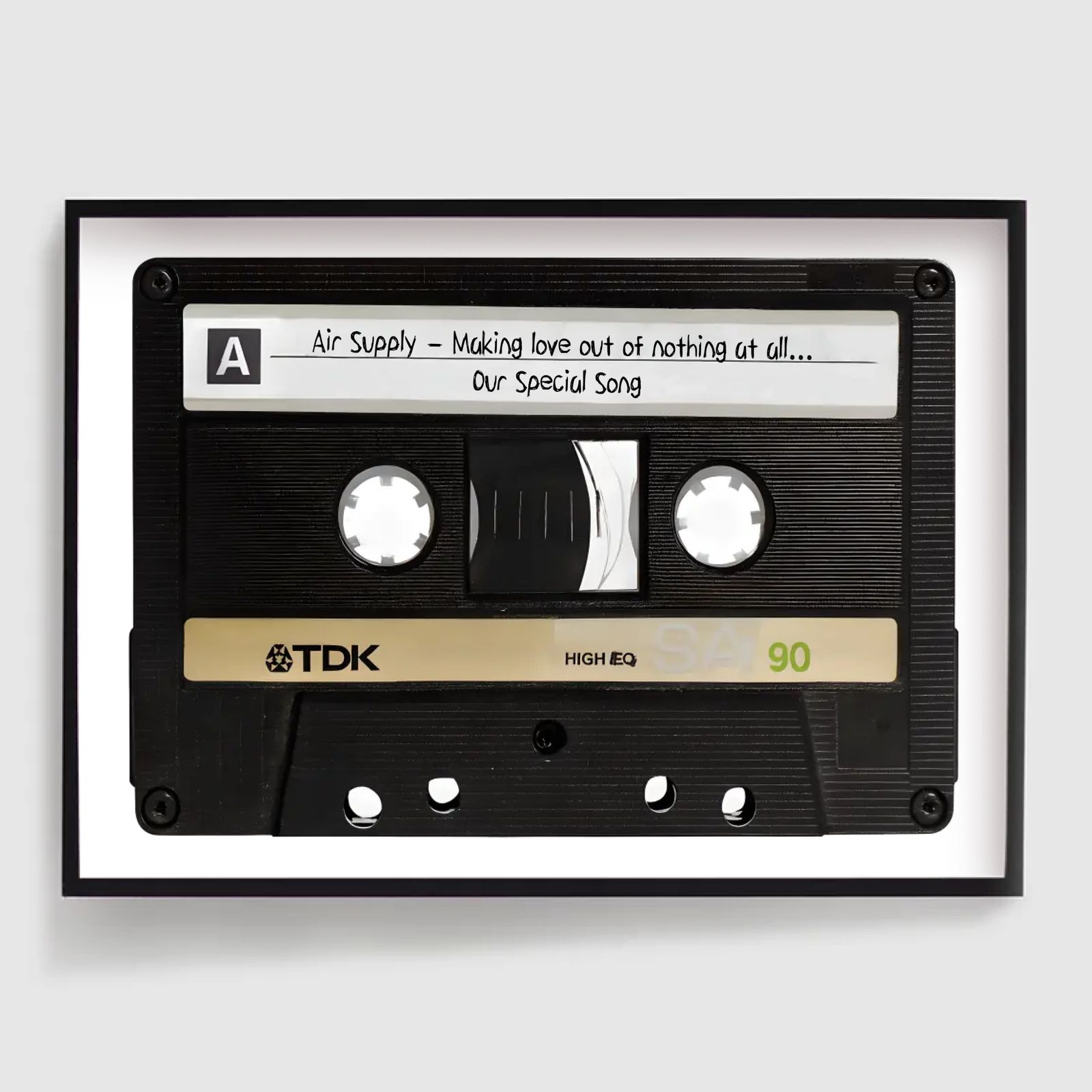 Personalisert Plakat - Egendefinert Retro Mixtape