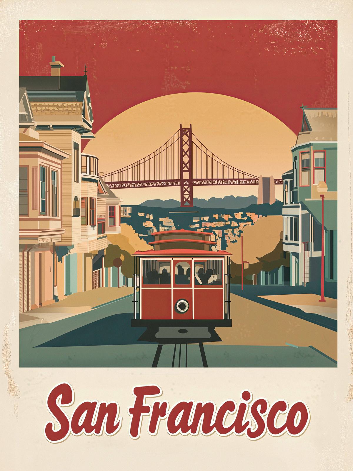 Plakat - San Francisco