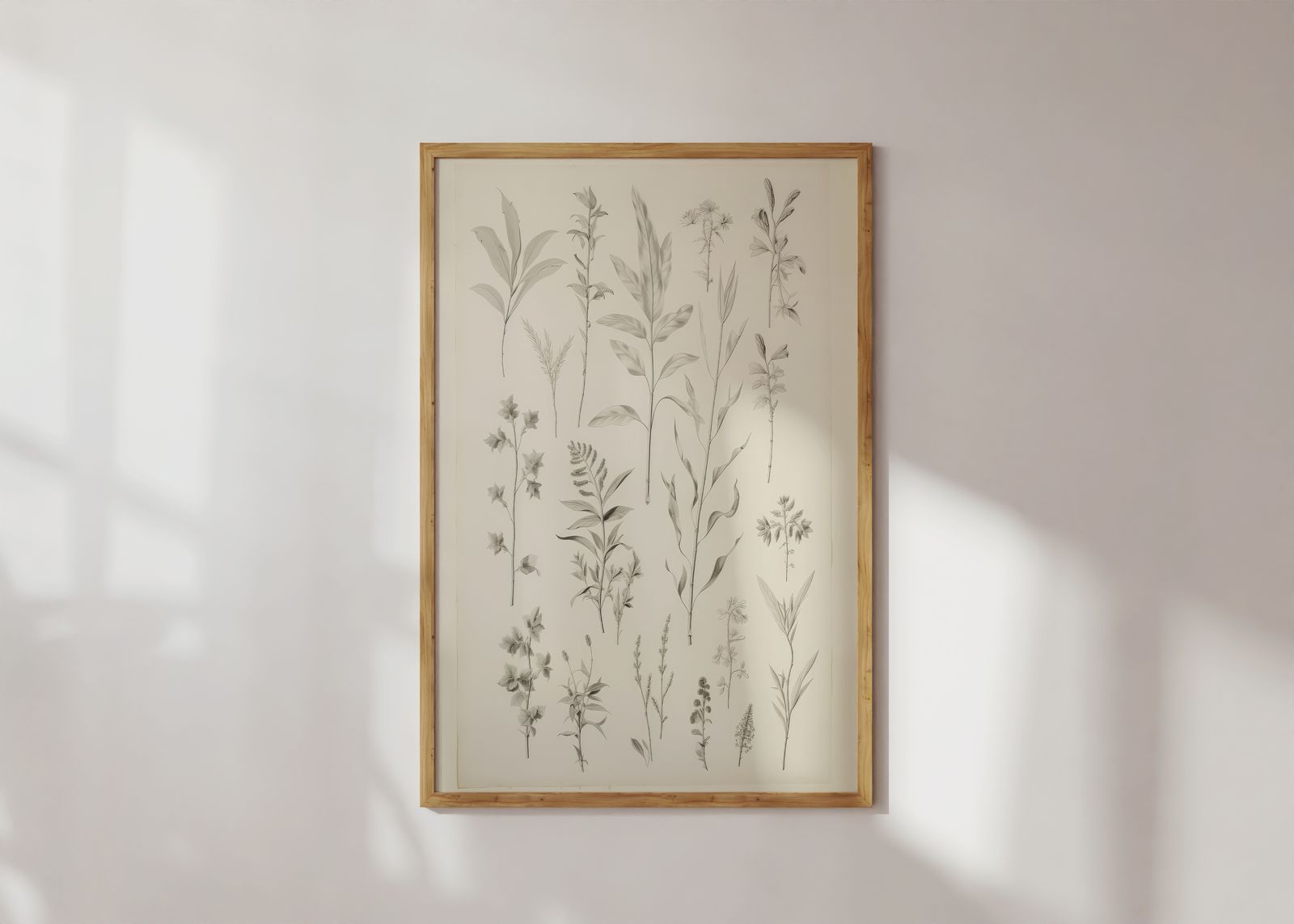 Plakat - Botanisk Skisse