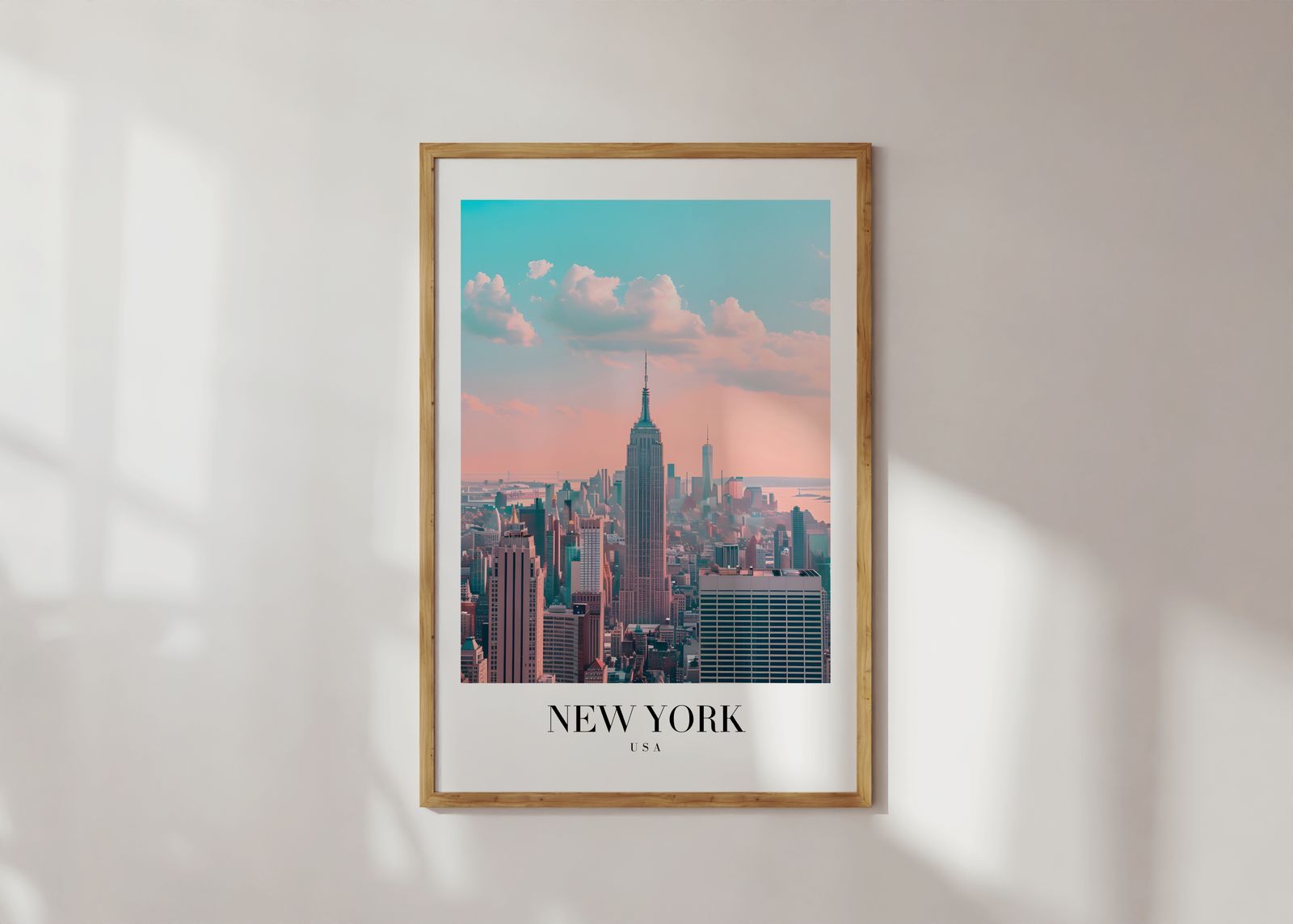 Plakat - New York bybilde