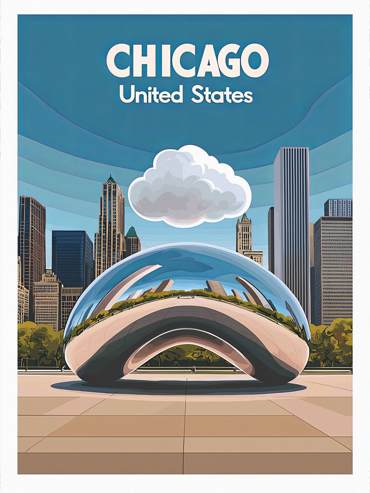 Plakat - Chicago USA