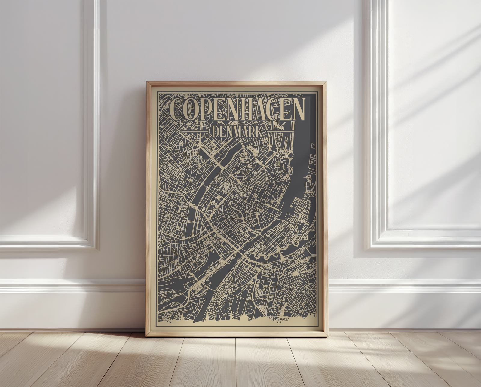 Poster - Kart over København
