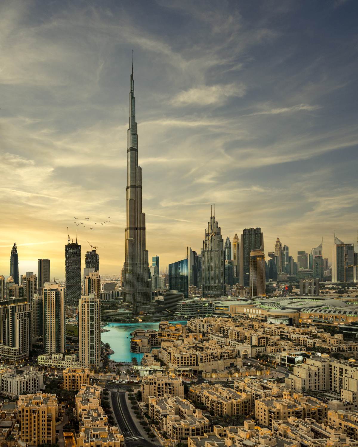 Plakat - Burj Khalifa Skyline