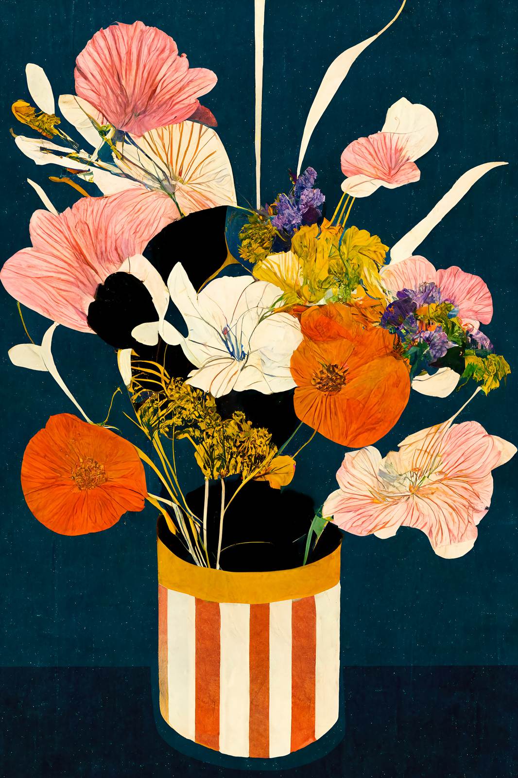 Plakat - Blomsterarrangement