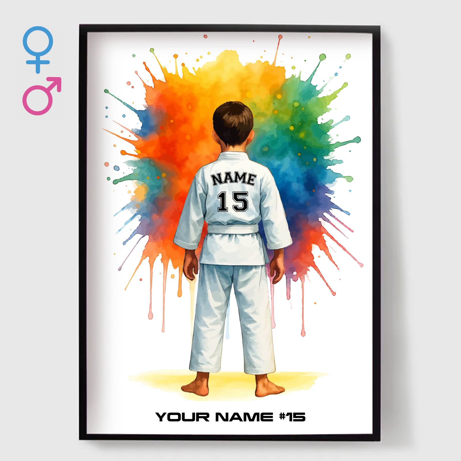 Plakat - Karate Sprut