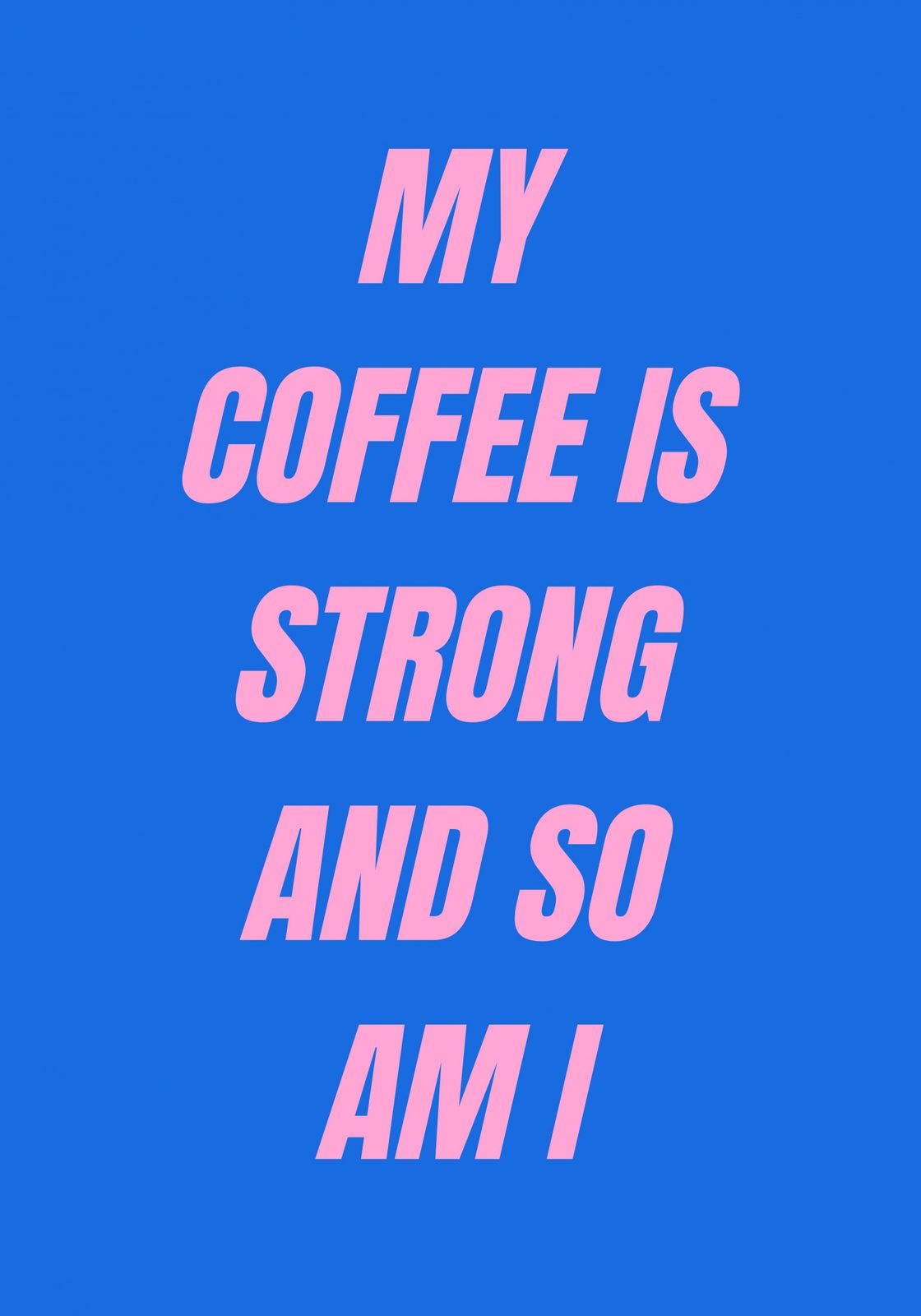 Plakat - Kaffekraft