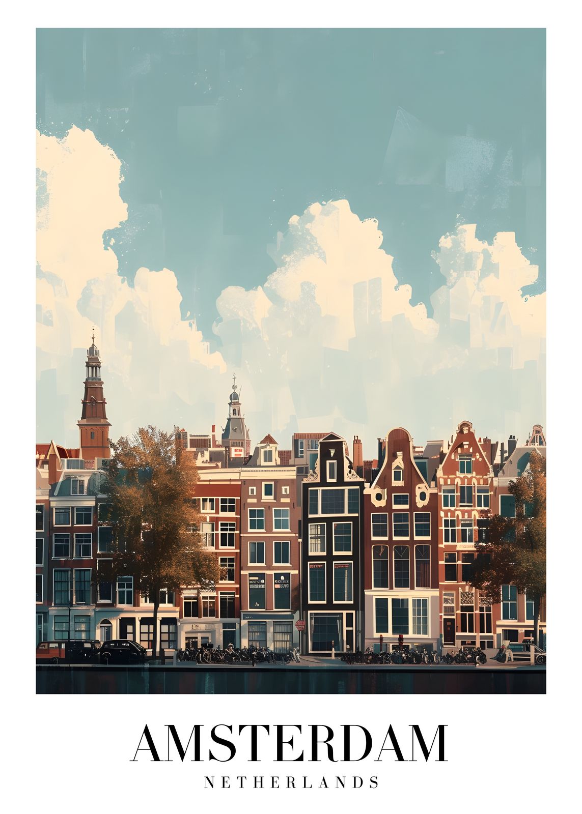 Plakat - Amsterdam Nederland
