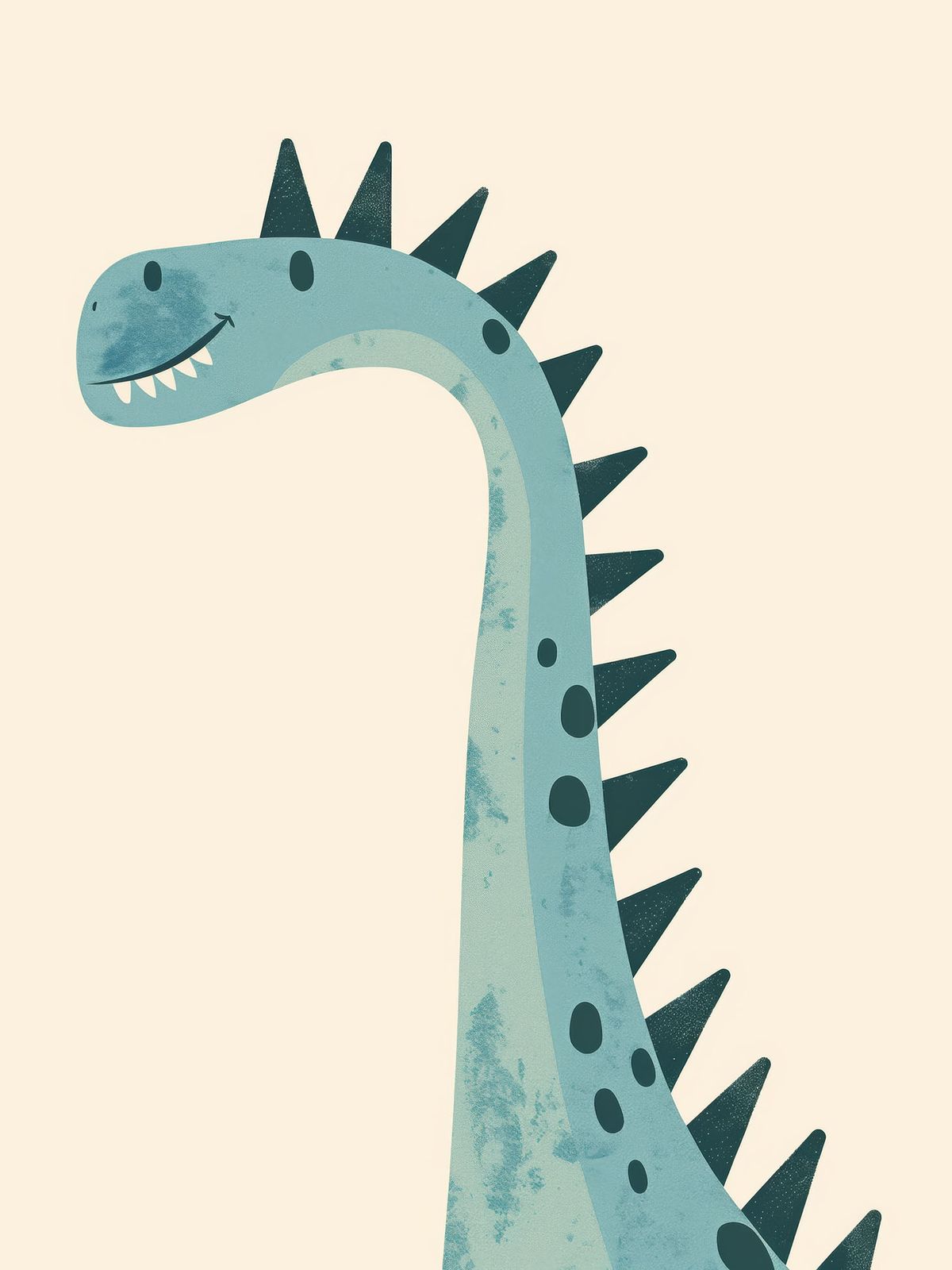 Plakat - Dinosaurkunst