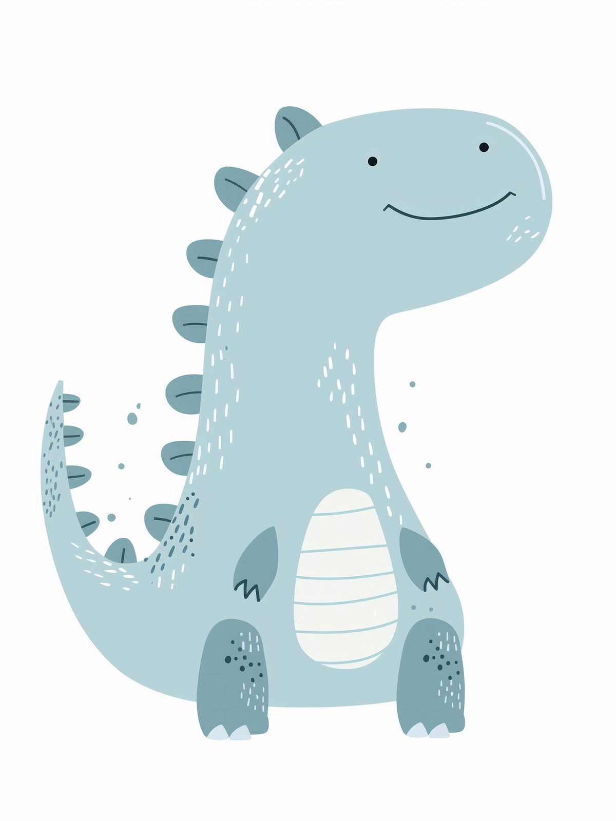 Plakat - Søt Dinosaur