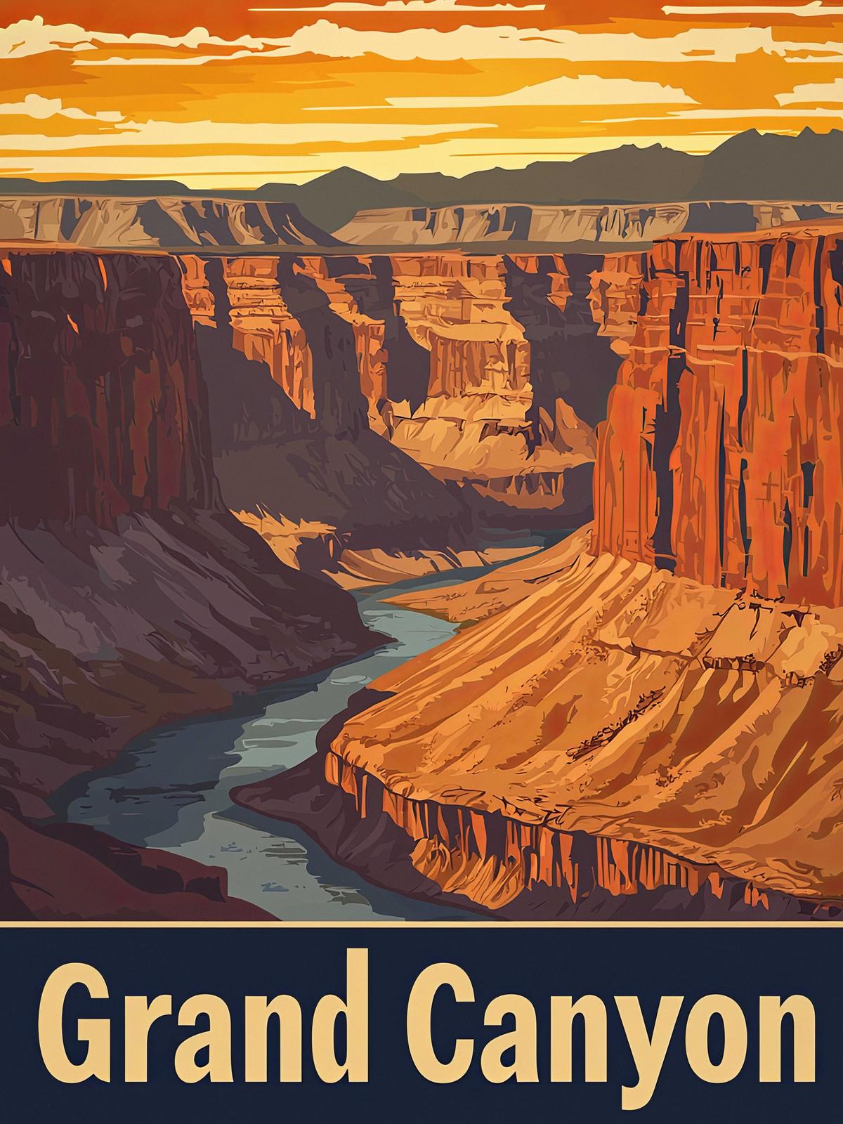Plakat - Grand Canyon