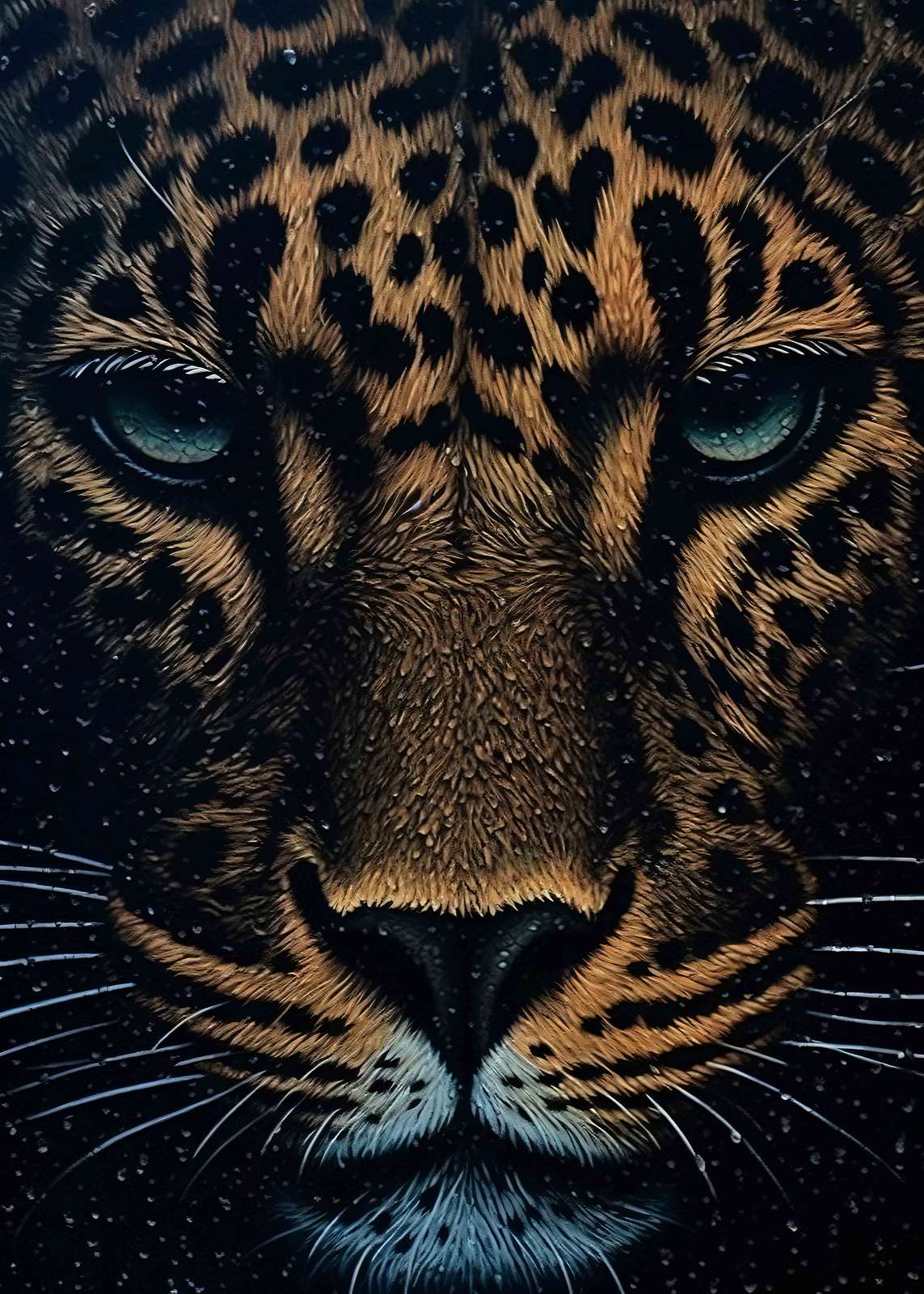 Plakat - Majestetisk Leopard
