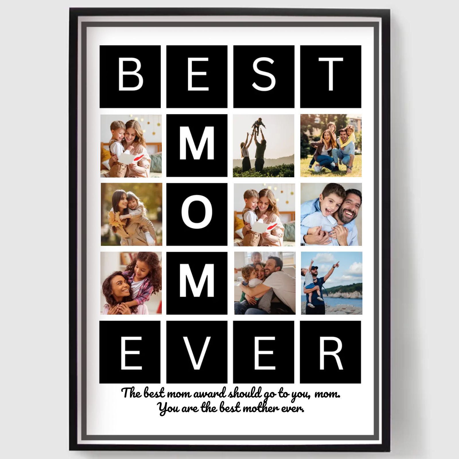 Personlig plakat - Beste Mor Noensinne