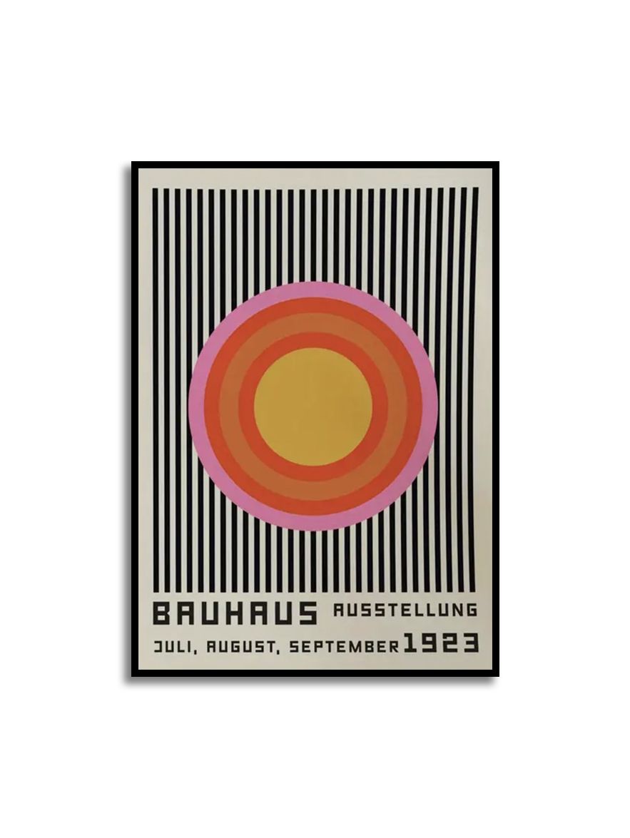 Plakat - Bauhaus-utstilling 1923
