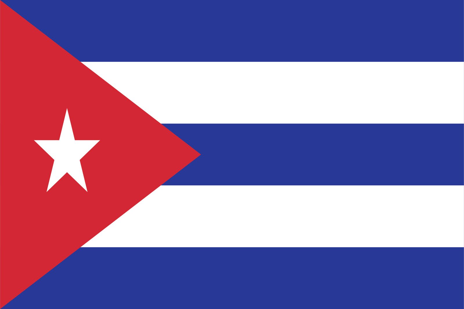 Cuba Flag - Klistremerke
