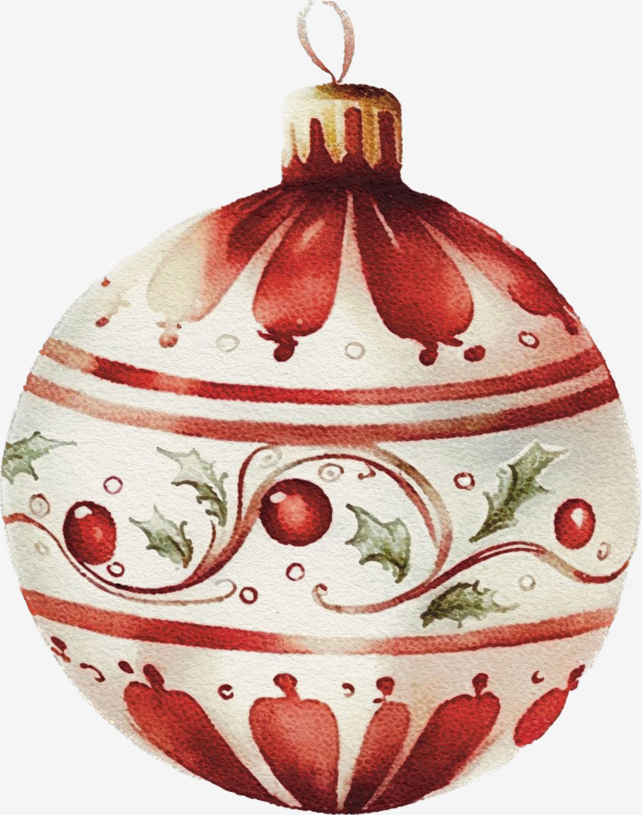 Julepynt Sticker