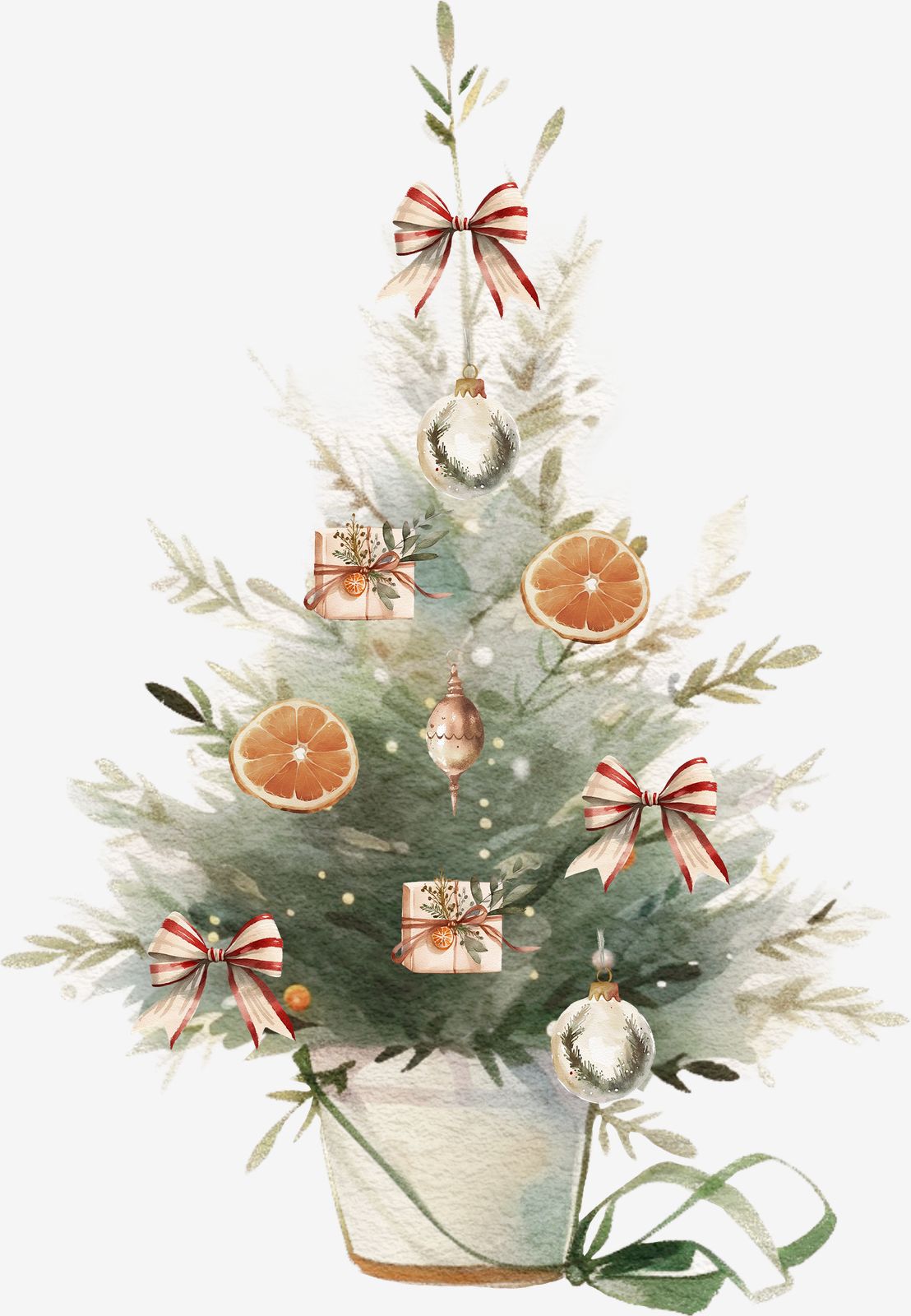 Juletre Klistremerke