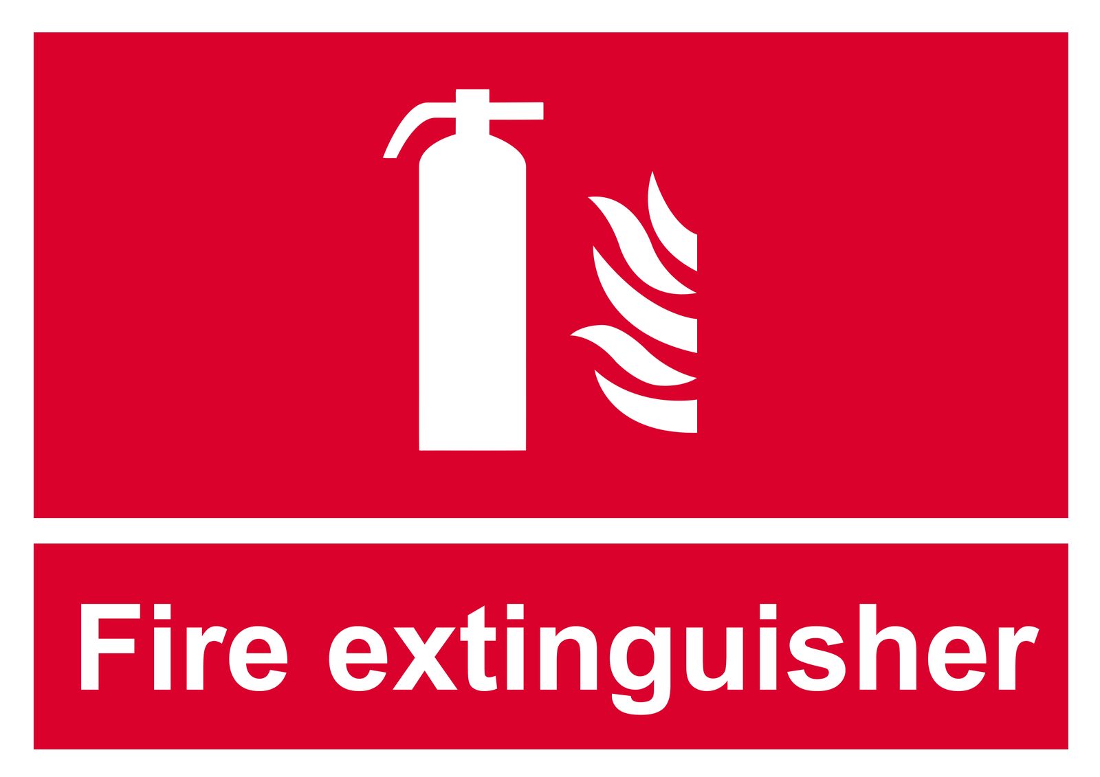 Sticker - Brannslukningsapparat
