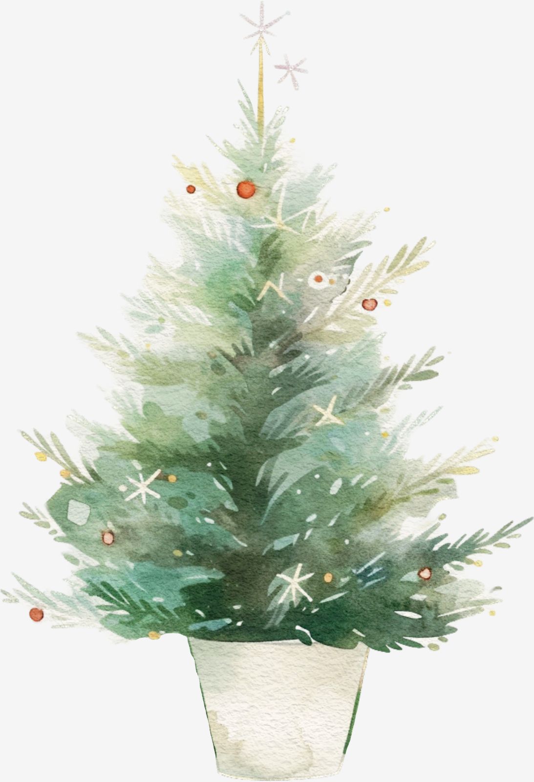 Juletre Klistremerke