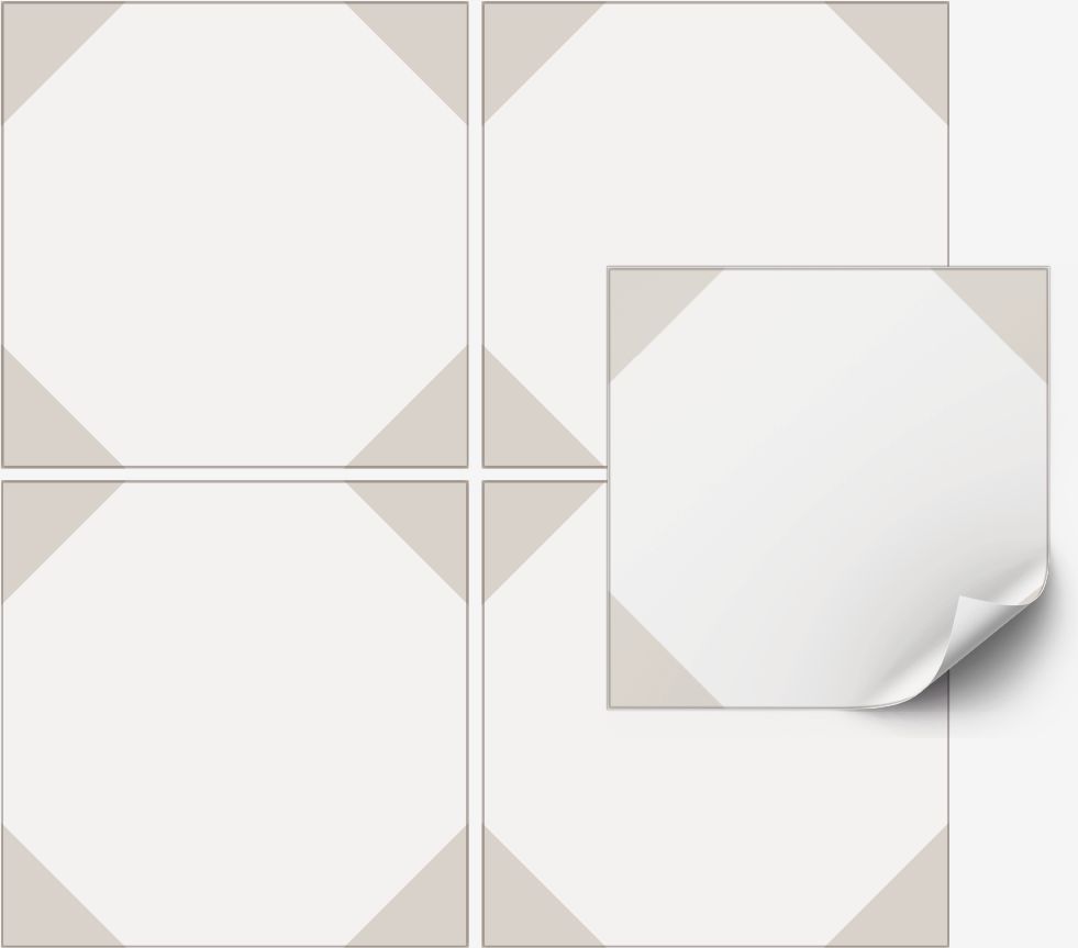 Fliseklistremerke - Moderne Geometrisk Design