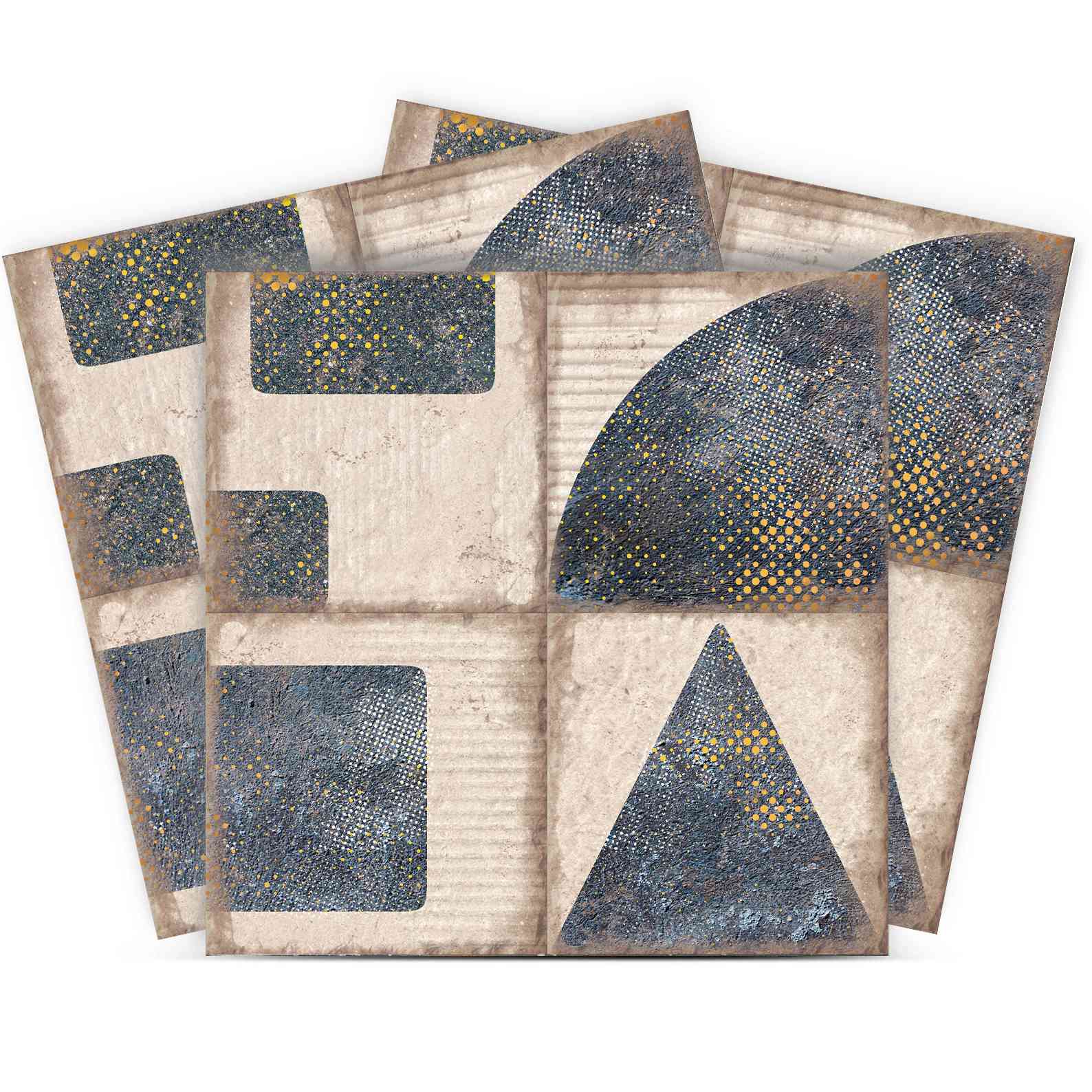 Flisklistremerke - Geometrisk Mosaikk