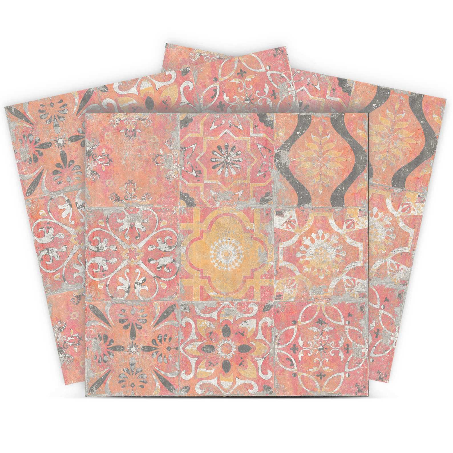 Tile Sticker - Vintage Mosaikkdesign