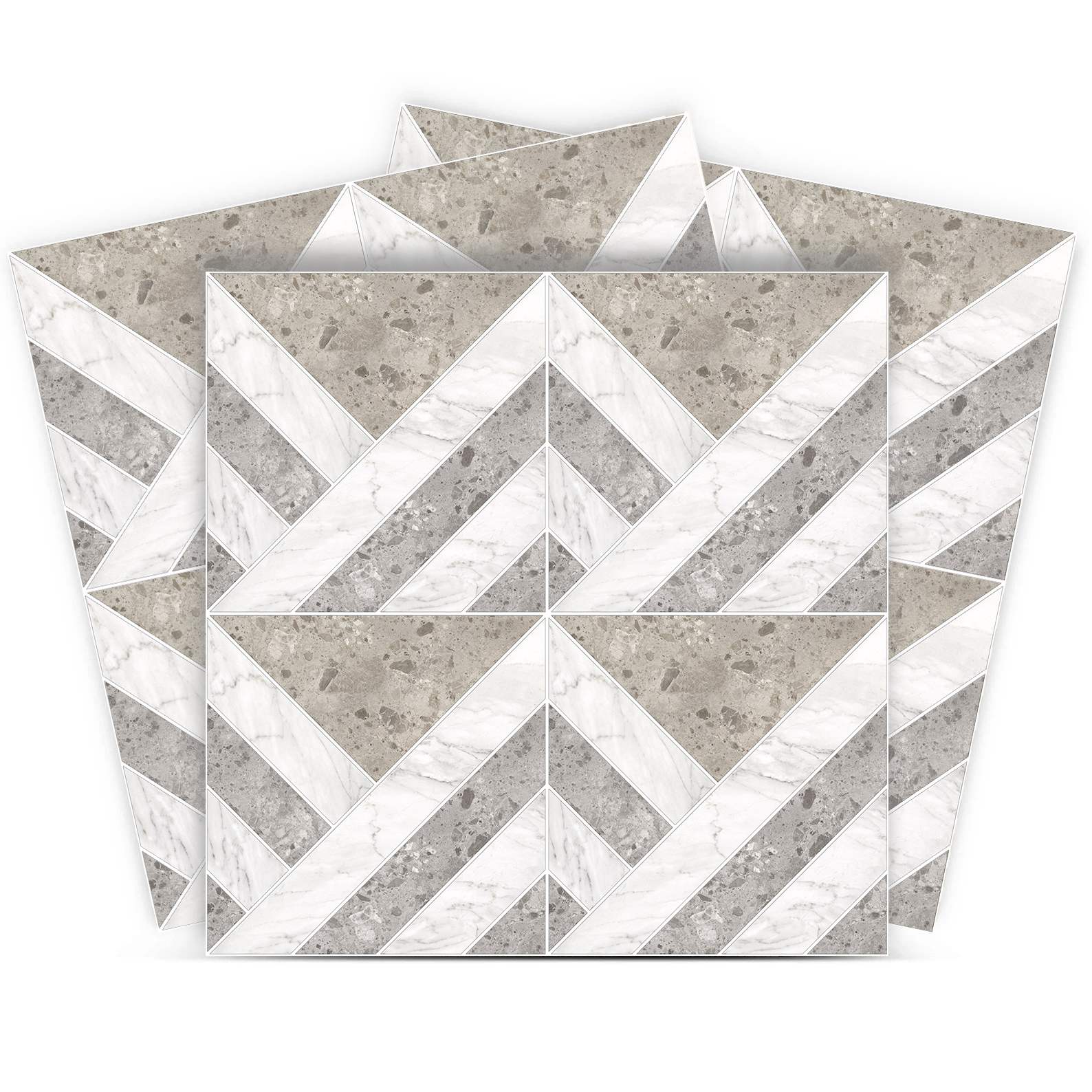 Tile Sticker - Marmor Effekt Mønster